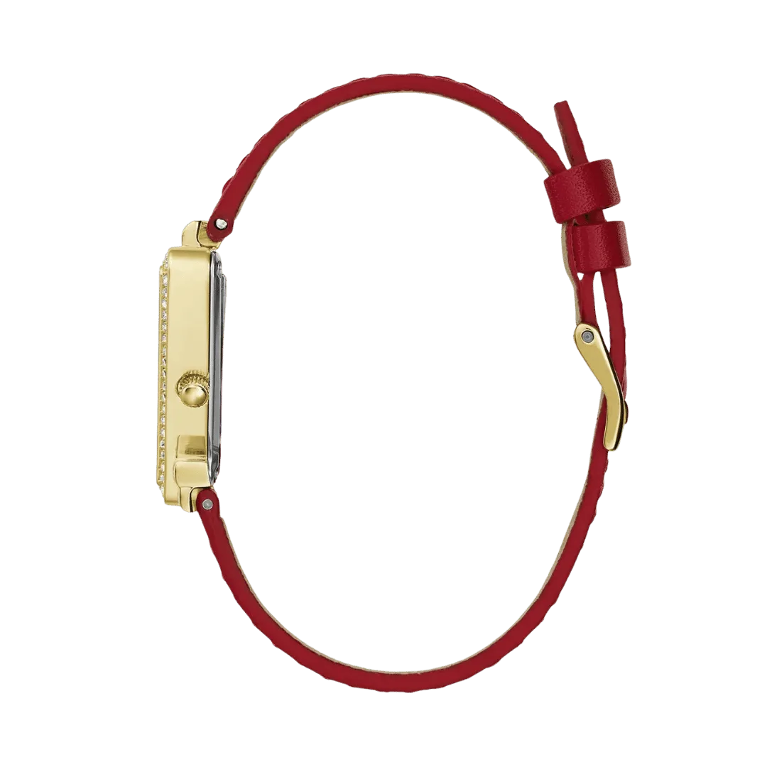 Original GUESS Ladies Red Gold Tone Analog Watch – GW0504L2 -3