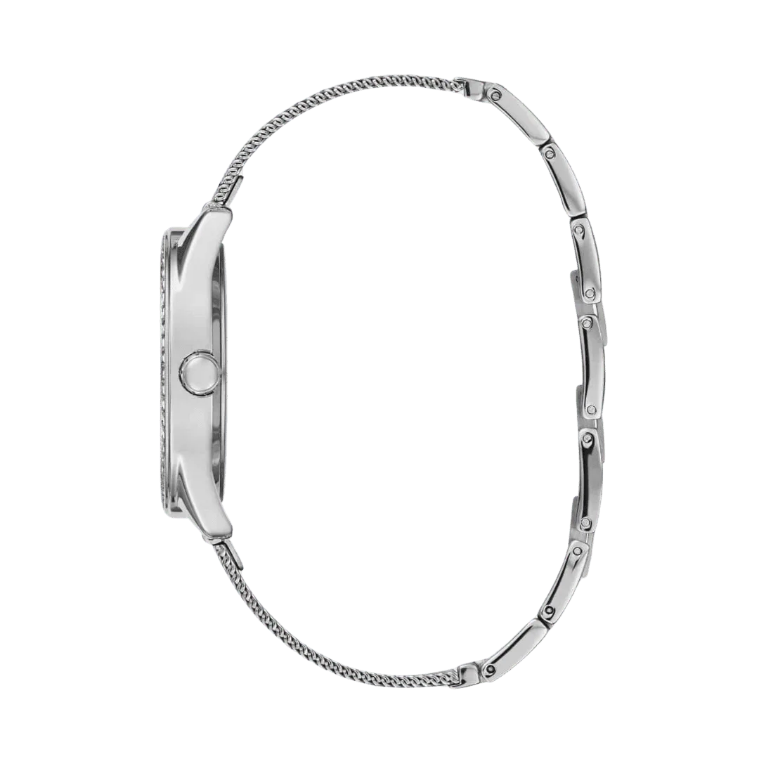 Original Guess Analog Silver Dial Women's Watch-W1279L1, Silver -4 Original Guess Analog Silver Dial Women's Watch-W1279L1, Silver -4