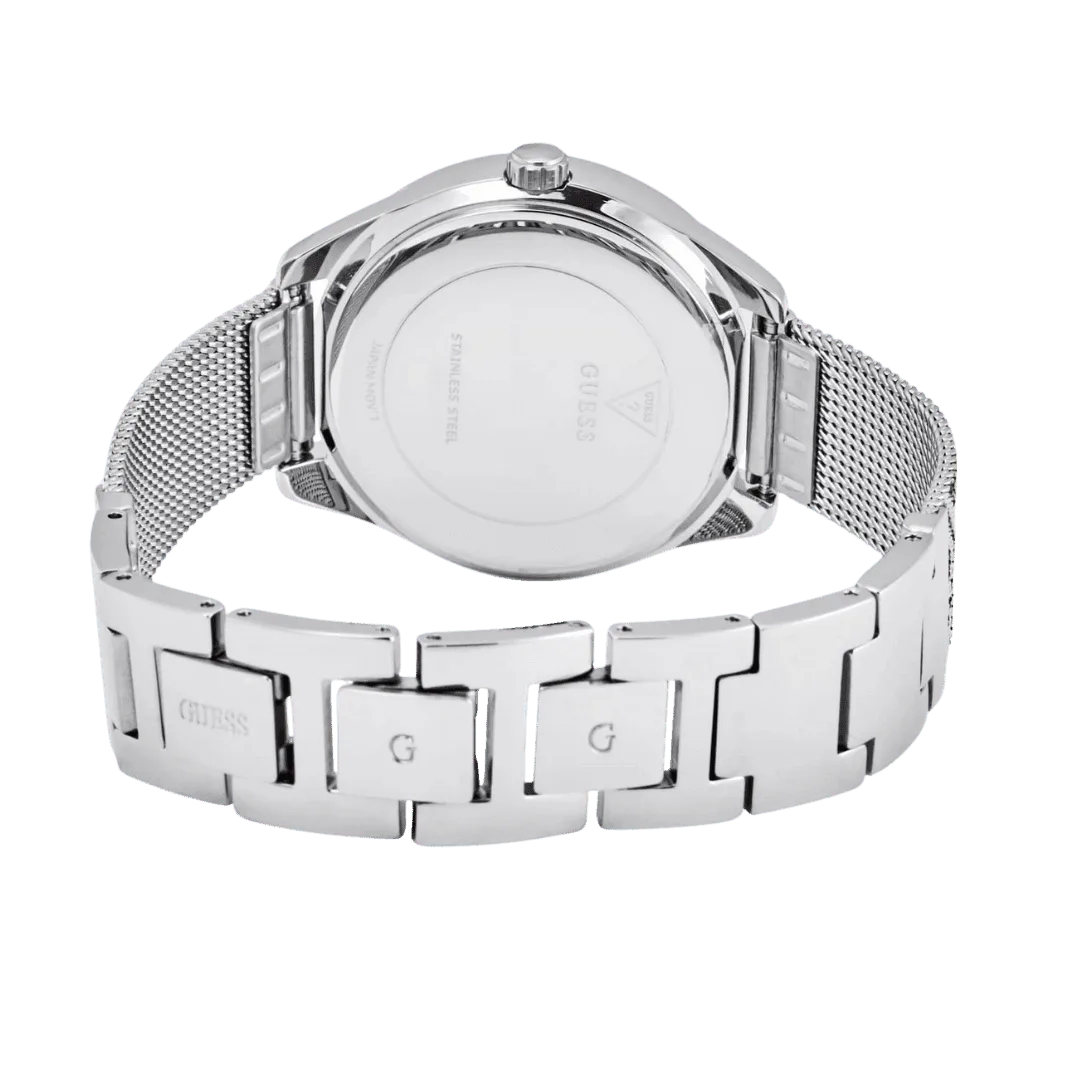 Original Guess Analog Silver Dial Women's Watch-W1279L1, Silver -5 Original Guess Analog Silver Dial Women's Watch-W1279L1, Silver -5