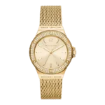 Original Michael Kors Lennox Analog Gold Dial Women's Watch-MK7335 -1