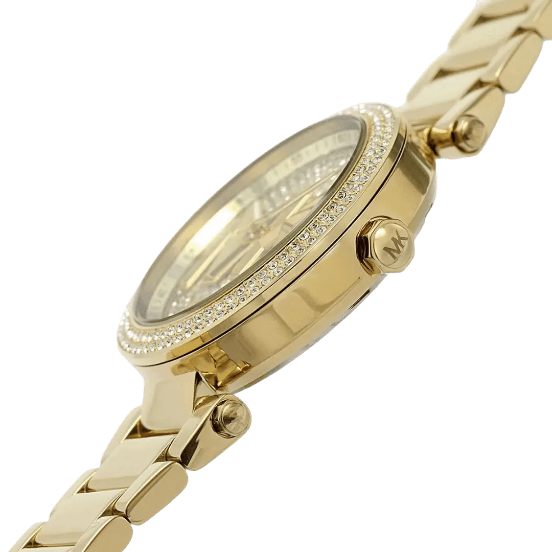 Original Michael Kors Watch Parker Three-Hand Gold-Tone Stainless Steel MK7283 women -2 Original Michael Kors Watch Parker Three-Hand Gold-Tone Stainless Steel MK7283 women -2