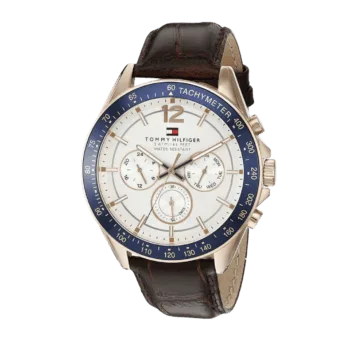 Original Tommy Hilfiger - 1791118 Watch, Brown:Gold, Brown:White, Strap -2