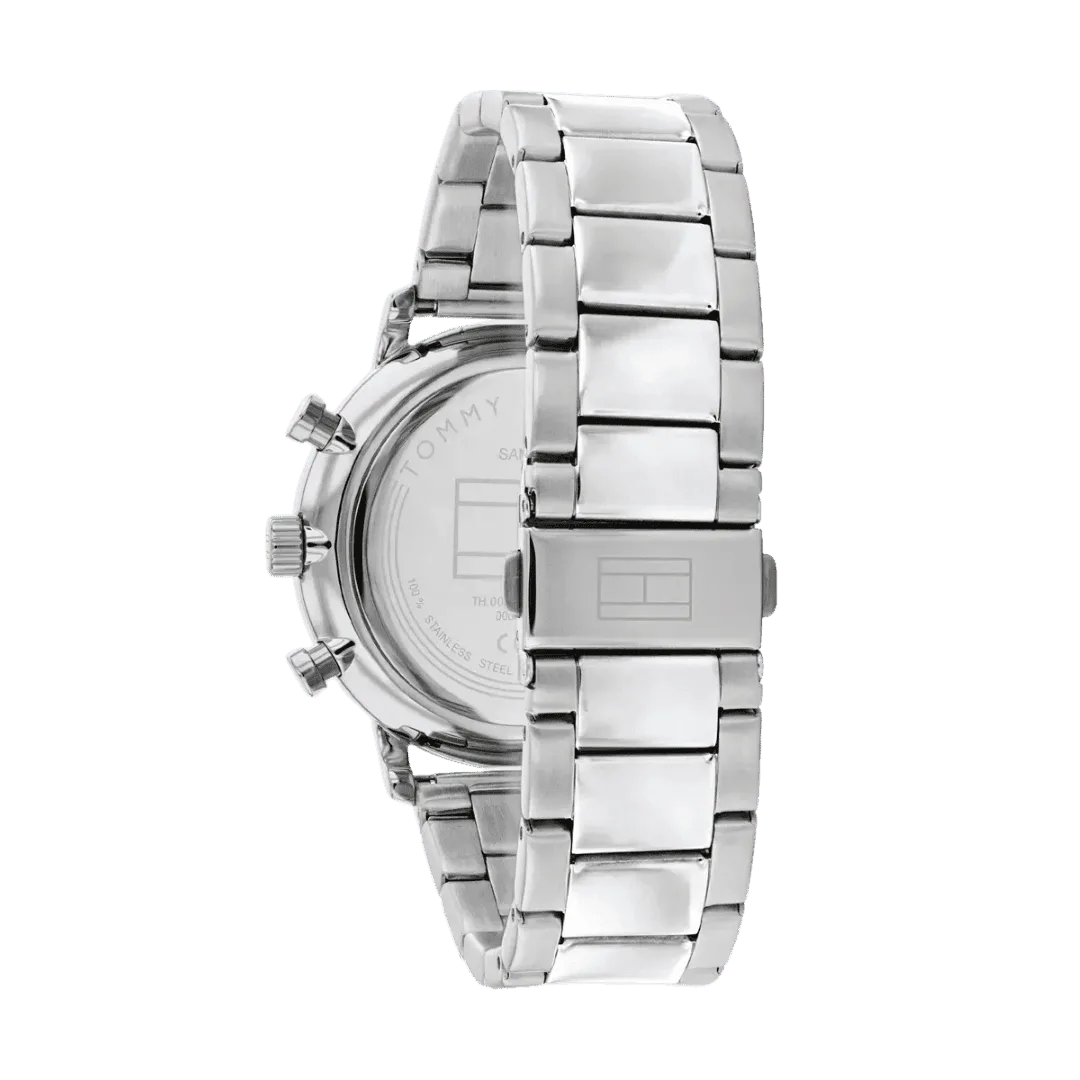 Original Tommy Hilfiger Legend Stainless Steel Navy Dial Watch - 1710569 -3