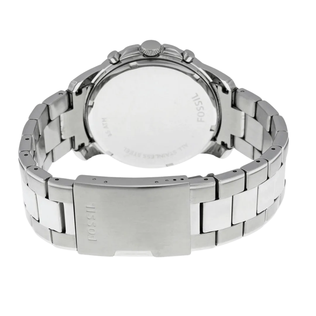 Original Fossil Grant Chronograph Stainless Steel Watch FS4736 -4