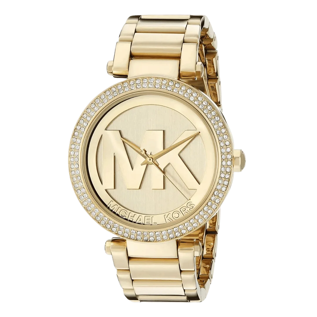 Original Michael Kors Parker Women's Dial Stainless Steel Band Watch MK5784 -2