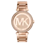 Original Michael Kors Parker Women’s Rose Gold Dial, Stainless Steel Band Watch – MK5865 -1