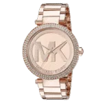 Original Michael Kors Parker Women’s Rose Gold Dial, Stainless Steel Band Watch – MK5865 -1