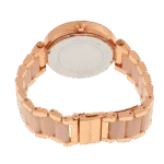 Original Michael Kors Watch for Women, Quartz Movement, Analog Display, Rose Gold Strap-MK6176 -1