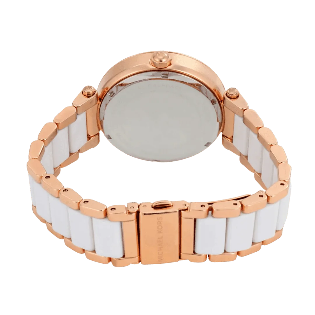 Original Michael Kors Women's Parker Rose Gold-Tone Watch - MK6365 -4