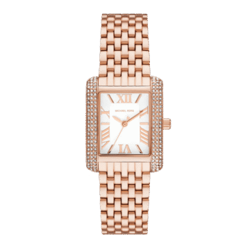 Michael Kors Emery Three-Hand Rose Gold-Tone Stainless Steel Women’s Watch MK4743-1