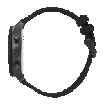 Original BOSS Chronograph Quartz Watch for Men with Black Silicone Bracelet – 1513720 – 44mm -1