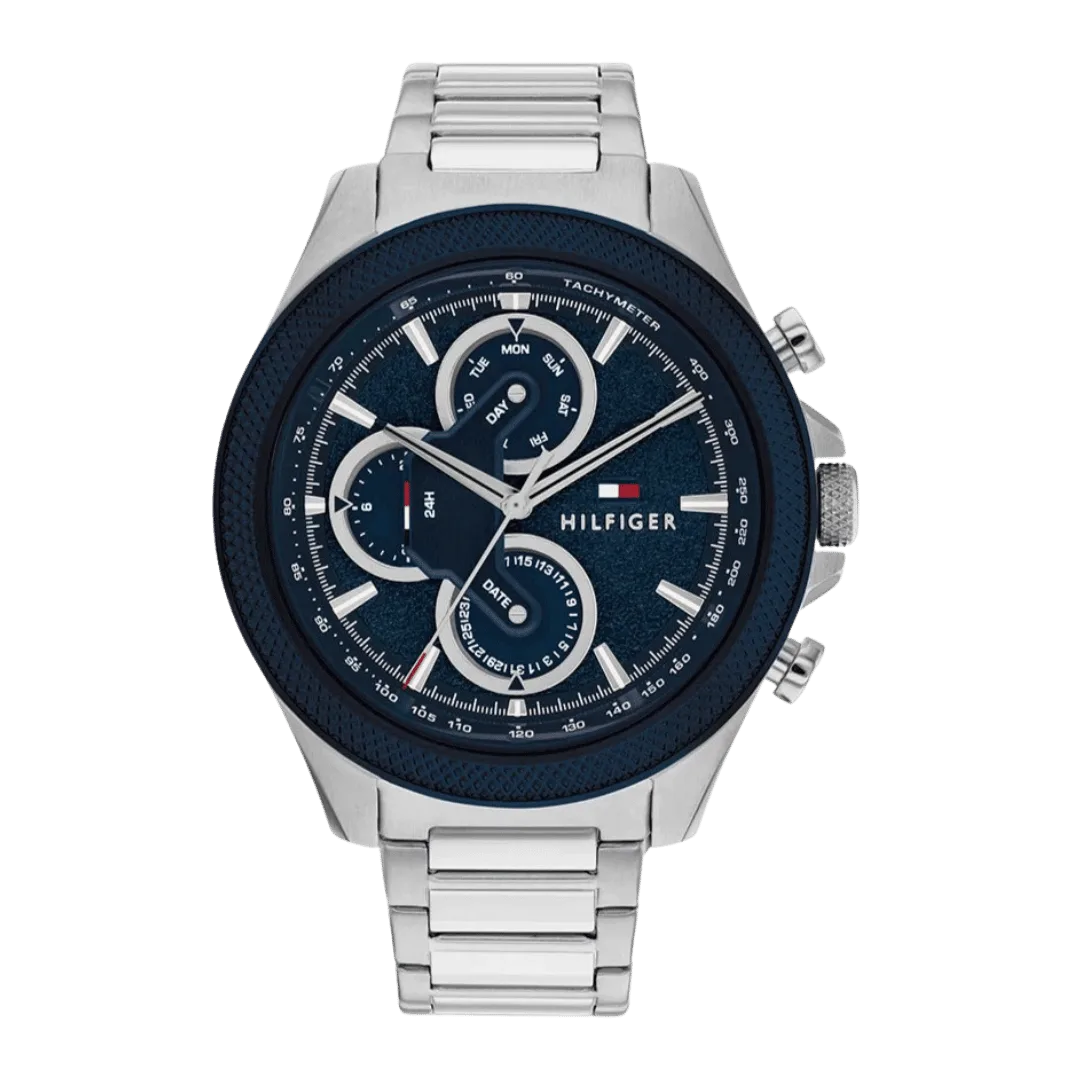 Original Tommy Hilfiger Men's Stainless Steel Racing Inspired Watch 1792080 -1 Original Tommy Hilfiger Men's Stainless Steel Racing Inspired Watch 1792080 -1