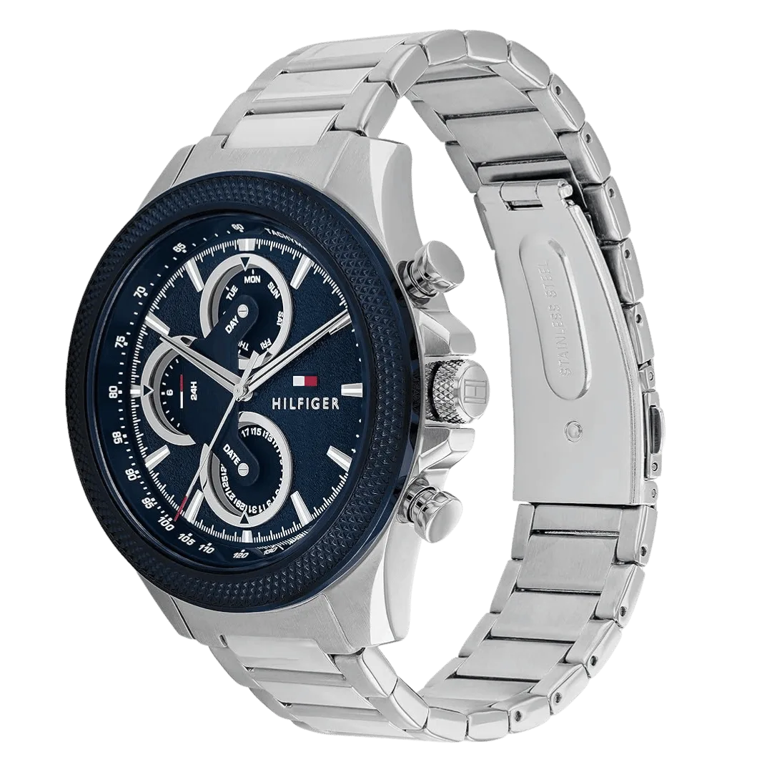 Original Tommy Hilfiger Men's Stainless Steel Racing Inspired Watch 1792080 -2 Original Tommy Hilfiger Men's Stainless Steel Racing Inspired Watch 1792080 -2