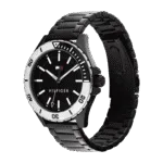 Original Tommy Hilfiger Men’s Watch Logan Black Dial Stainless Steel Bracelet 1792014 -1