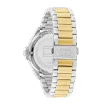 Original Tommy Hilfiger Two-Tone Steel Black Dial Men’s Watch – 1792013 -1