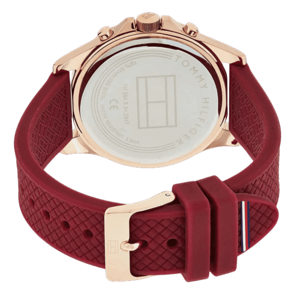 Original TOMMY HILFIGER HAVEN WOMEN's WHITE DIAL WATCH-1782200-38mm-4