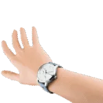 Original Tommy Hilfiger 1782023 Leather Round Analog Water Resistant Watch for Women – Baby Blue – 38mm-Original Tommy Hilfiger Women’s Quartz Watch with Silicone Strap White 20 Model 1782388-38mm-1