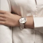 Original Tommy Hilfiger Analogue Multifunction Quartz Watch for Women with Rose Gold Colored Stainless Steel mesh Bracelet-1782303-38mm-1