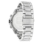 Original Tommy Hilfiger Men’s Multifunction Stainless Steel Case and Link Bracelet Watch Color Silver Model 1792059 Silver-46mm-1