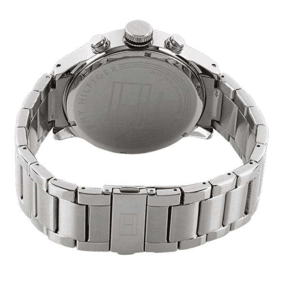 Original Tommy Hilfiger Men's White Dial Stainless Steel Band Watch - 1791140 - 46mm-5
