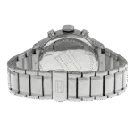 Original Tommy Hilfiger Trent For Men Black Dial Stainless Steel Band Chronograph Watch 1791054-46mm-1