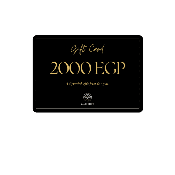 Watchify - 2000 EGP Gift Card