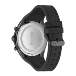 BOSS Chronograph Quartz Watch for Men with Black Silicone Bracelet-1513859-46mm-1