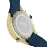 BOSS Globetrotter Chronograph Gents Rubber Watch 1513822-46mm-1