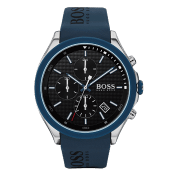 HUGO Men's Stainless Steel Quartz Watch with Silicone Strap-44mm Model 1513717-1