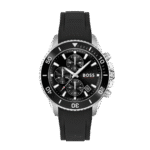 Hugo Boss Admiral Chronograph Gents Rubber Watch 1513912-46mm-1