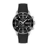 Hugo Boss Admiral Chronograph Gents Rubber Watch 1513912-46mm-1