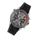 Hugo Boss Black Silicone Grey Dial Chronograph Men’s Watch-1513931-46mm-1