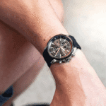Hugo Boss Black Silicone Grey Dial Chronograph Men’s Watch-1513931-46mm-1