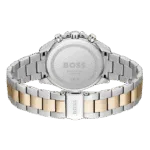 Original BOSS Analogue 1502617 Multifunction Quartz Watch for Women Collection Novia with Stainless Steel or Ceramic Bracelet Brown Classic-1