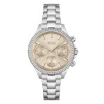 Original BOSS Analogue Multifunction Quartz Watch for Women with Silver Stainless Steel Bracelet-1502565 Silver-1