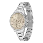 Original BOSS Analogue Multifunction Quartz Watch for Women with Silver Stainless Steel Bracelet-1502565 Silver-1