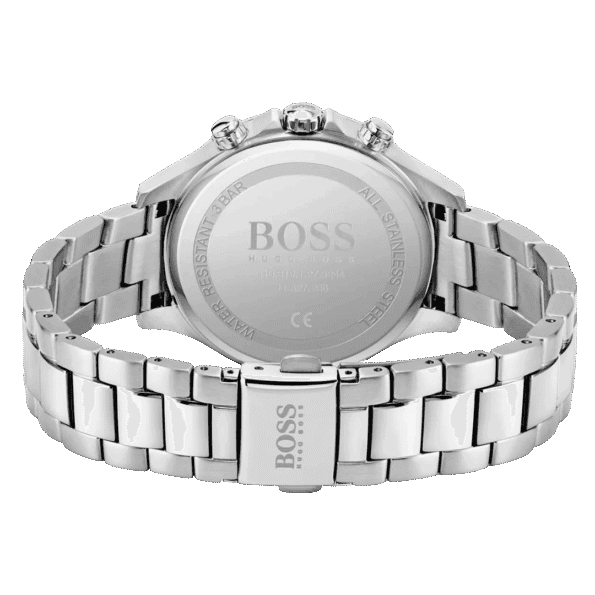 Original BOSS Analogue Multifunction Quartz Watch for Women with Silver Stainless Steel Bracelet-1502565 Silver-5