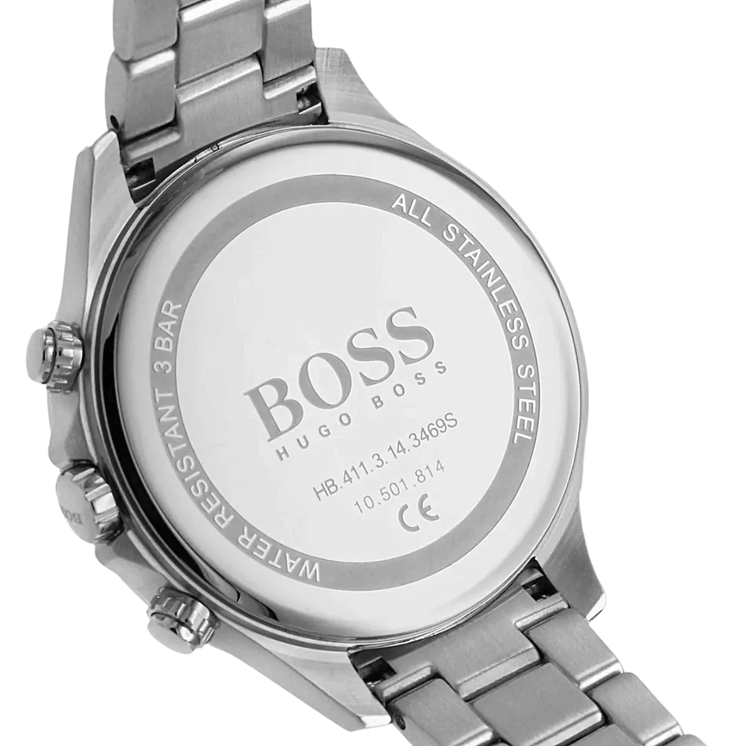 Original BOSS Analogue Multifunction Quartz Watch for Women with Silver Stainless Steel Bracelet-1502565 Silver-6