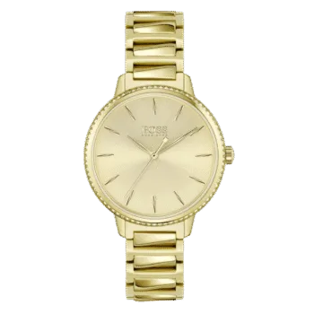 Original BOSS Analogue Quartz Watch for Women with Gold colored Stainless Steel Bracelet 1502541 Gold bracelet-1