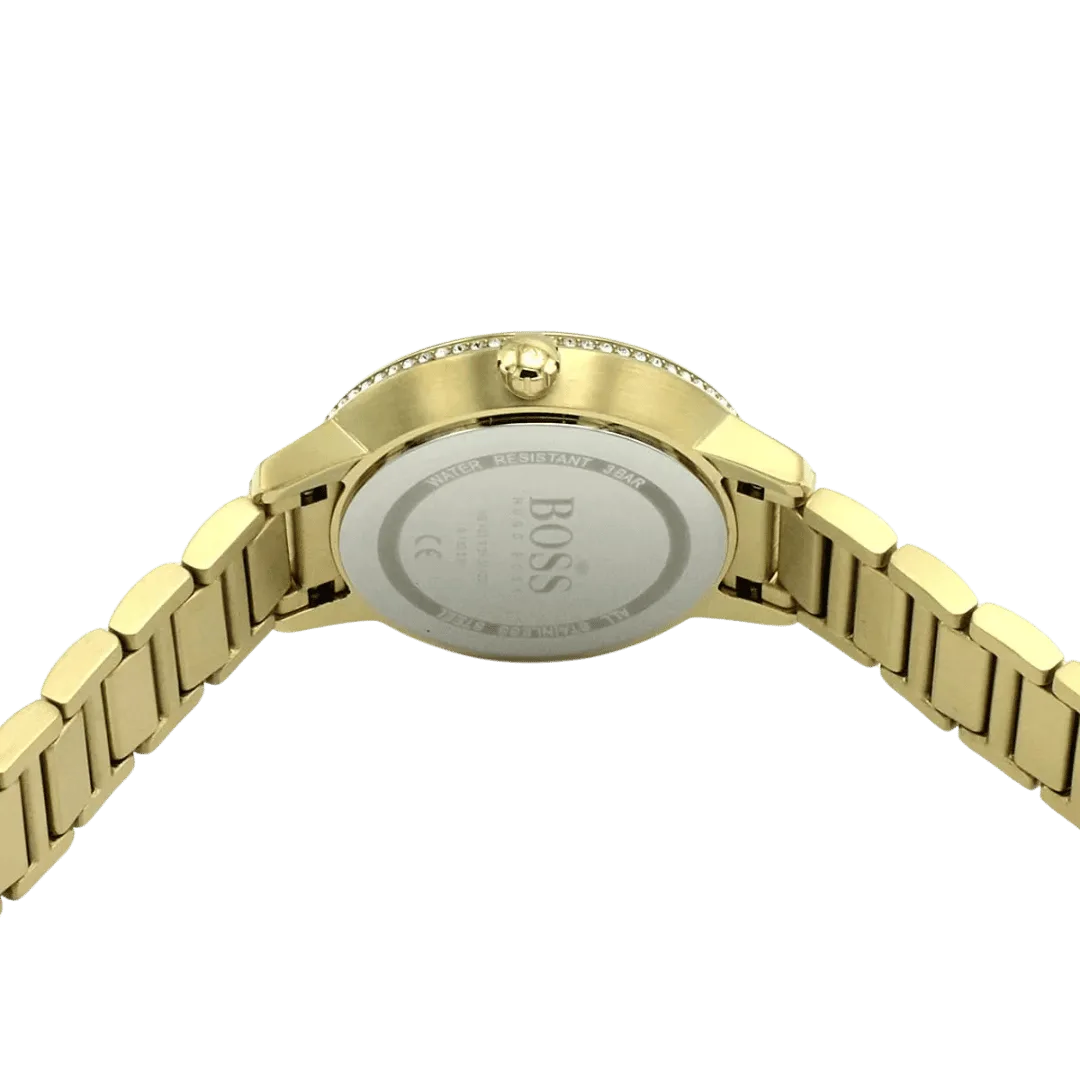 Original BOSS Analogue Quartz Watch for Women with Gold colored Stainless Steel Bracelet 1502541 Gold bracelet-6 Original BOSS Analogue Quartz Watch for Women with Gold colored Stainless Steel Bracelet 1502541 Gold bracelet-6