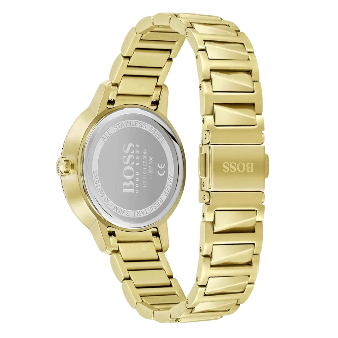 Original BOSS Analogue Quartz Watch for Women with Gold colored Stainless Steel Bracelet 1502541 Gold bracelet-7 Original BOSS Analogue Quartz Watch for Women with Gold colored Stainless Steel Bracelet 1502541 Gold bracelet-7