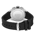Original BOSS Volane Chronograph Gents Rubber Watch 1513953-44mm-1