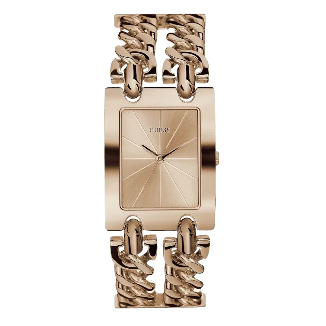 Original GUESS-W1117L3-WATCH FOR LADIES ROSE GOLD WITH PLAIN STAINLESS STEEL-ADJUSTBALE W-LINK-28mm-1 Original GUESS-W1117L3-WATCH FOR LADIES ROSE GOLD WITH PLAIN STAINLESS STEEL-ADJUSTBALE W-LINK-28mm-1