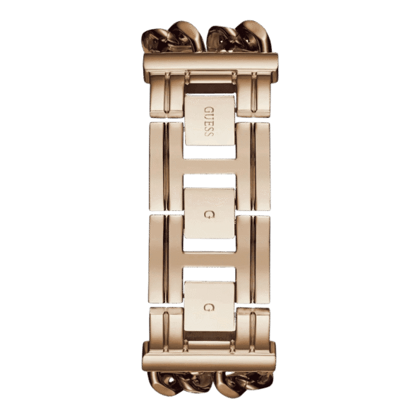 Original GUESS-W1117L3-WATCH FOR LADIES ROSE GOLD WITH PLAIN STAINLESS STEEL-ADJUSTBALE W-LINK-28mm-3
