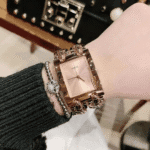 Original GUESS-W1117L3-WATCH FOR LADIES ROSE GOLD WITH PLAIN STAINLESS STEEL-ADJUSTBALE W-LINK-28mm-1
