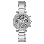 Original GUESS Watch for Women Quartz Movement Analog Display Gold Stainless Steel Strap-GW0403L2-37mm-1