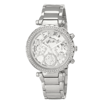 Original GUESS Watch for Women Quartz Movement Analog Display Gold Stainless Steel Strap-GW0403L2-37mm-2