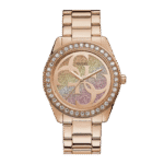 Original GUESS Womens Quartz Watch, Analog Display and Stainless Steel Strap-W1201L3-40mm-Water Resistance-1