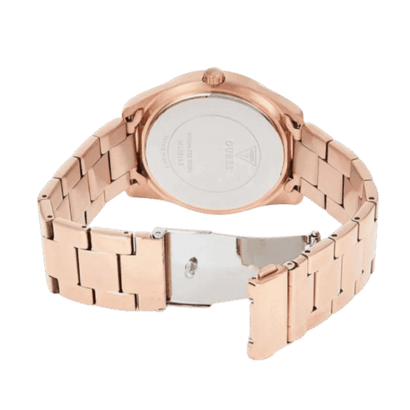 Original GUESS Womens Quartz Watch, Analog Display and Stainless Steel Strap-W1201L3-40mm-Water Resistance-4
