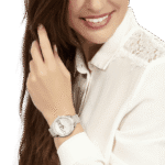 Original Guess Ladies Watch W0987L1 Silver Strap with Silver Dial-36mm-1